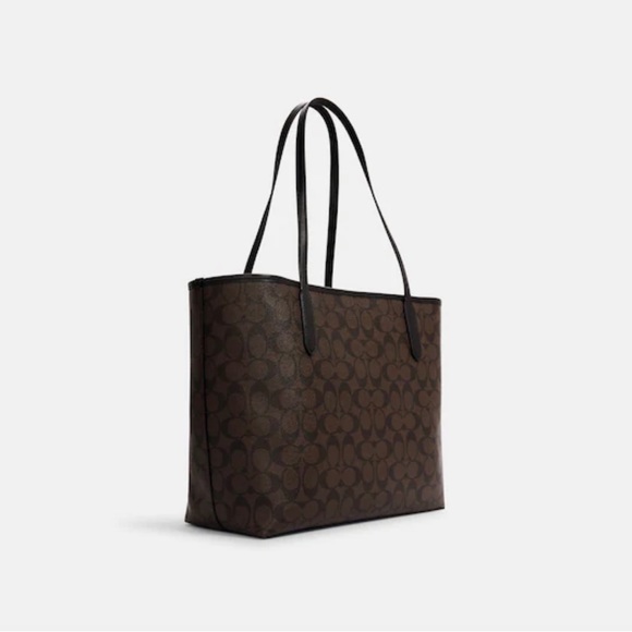 Coach City Tote In Signature Canvas - Brand New - Sealed - Picture 2 of 4